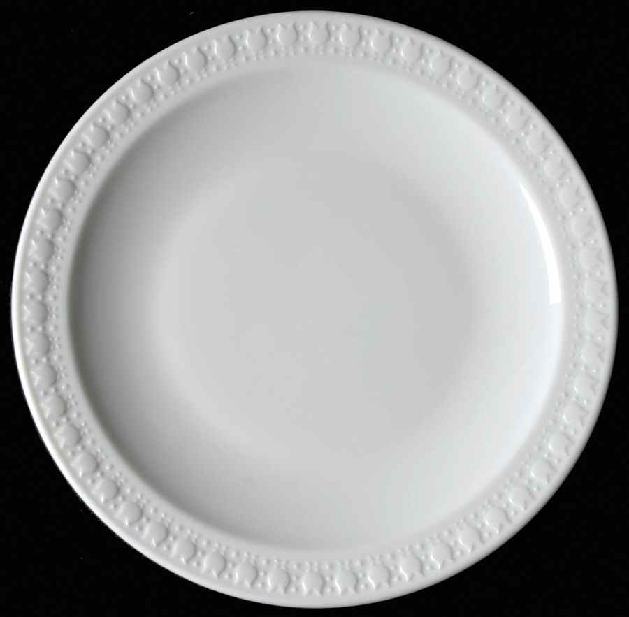 Sculptured Rim (No Trim, Pyroceram) Dessert/Pie Plate by Corning Corelle-1