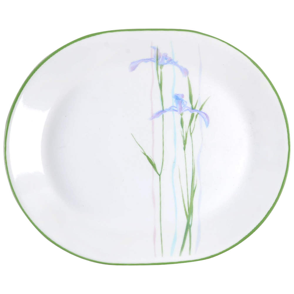 Shadow Iris (Corelle) 12" Oval Serving Platter by Corning Corelle-1