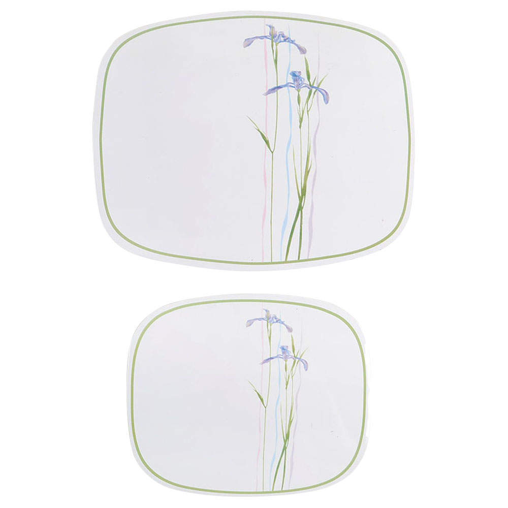 Shadow Iris (Corelle) 2-Piece Stove and Counter Mat by Corning Corelle-1
