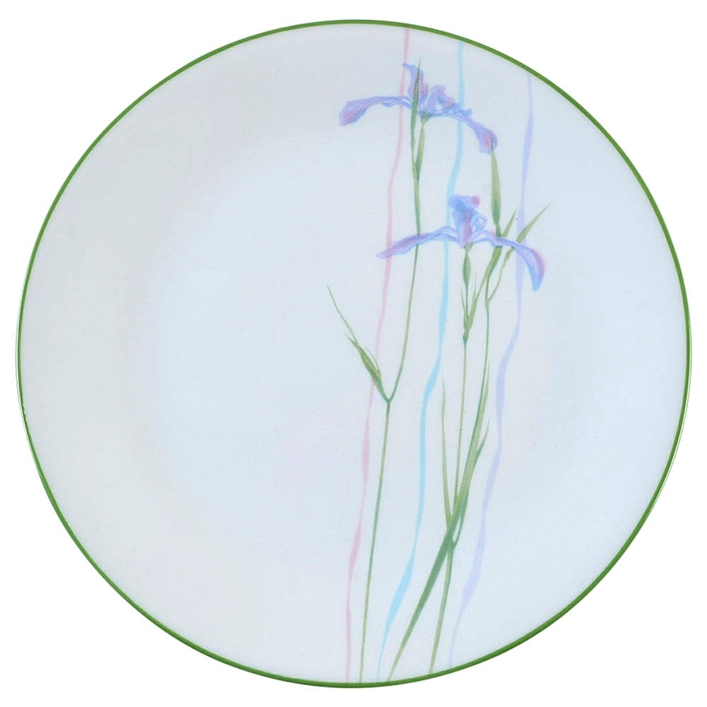 Shadow Iris (Corelle) Coupe Luncheon Plate by Corning Corelle-1