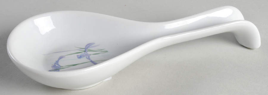 Shadow Iris (Corelle) Spoon Rest/Holder (Holds 1 Spoon) by Corning Corelle-1