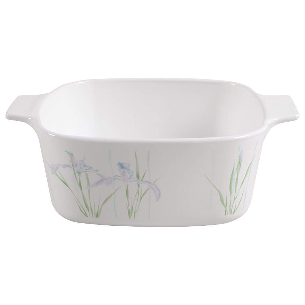 Shadow Iris (Corelle) 1.5 Quart Square Casserole No Lid by Corning Corelle-1