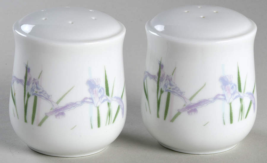 Shadow Iris (Corelle) Salt & Pepper Set by Corning Corelle-1