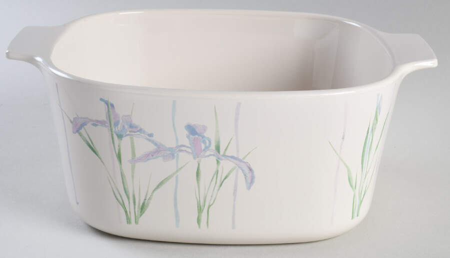 Shadow Iris (Corelle) 3 Quart Square Casserole No Lid by Corning Corelle-1