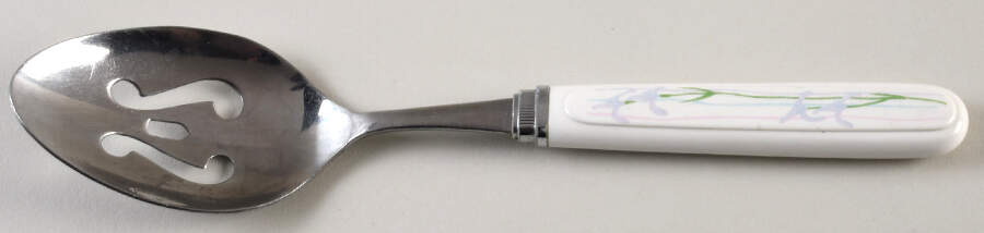 Shadow Iris (Corelle) Pierced Tablespoon (Serving Spoon) by Corning Corelle-1