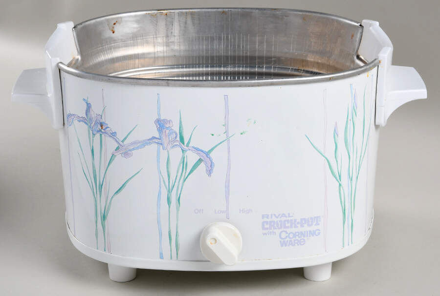 Shadow Iris (Corelle) Warmer Only for 3 Quart Crock Pot by Corning Corelle-1