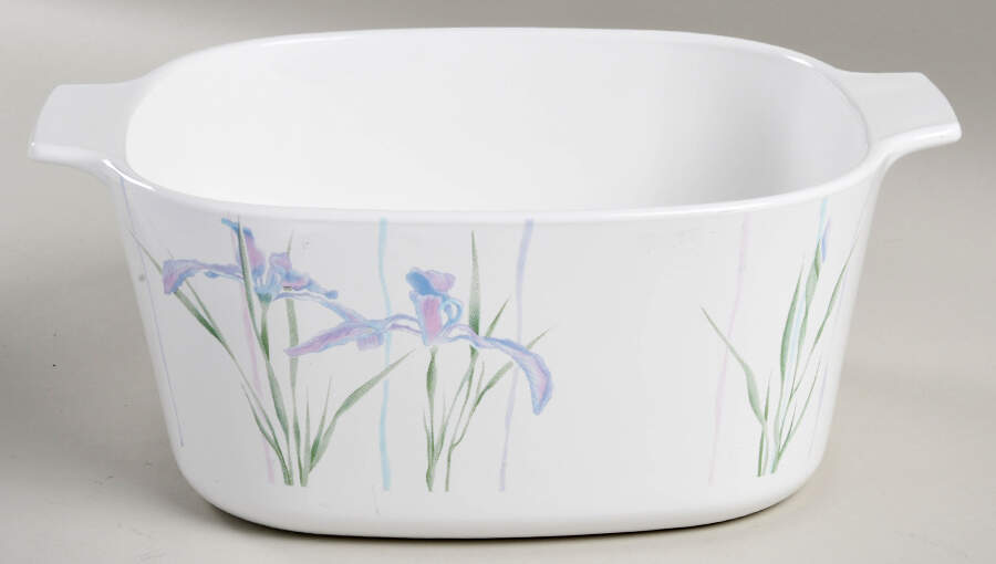 Shadow Iris (Corelle) 3 Quart Square Casserole No Lid by Corning Corelle-1