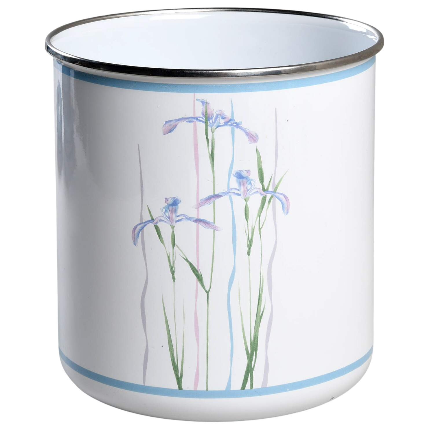 Shadow Iris (Corelle) Medium Metal Canister No Wood Lid by Corning Corelle-1