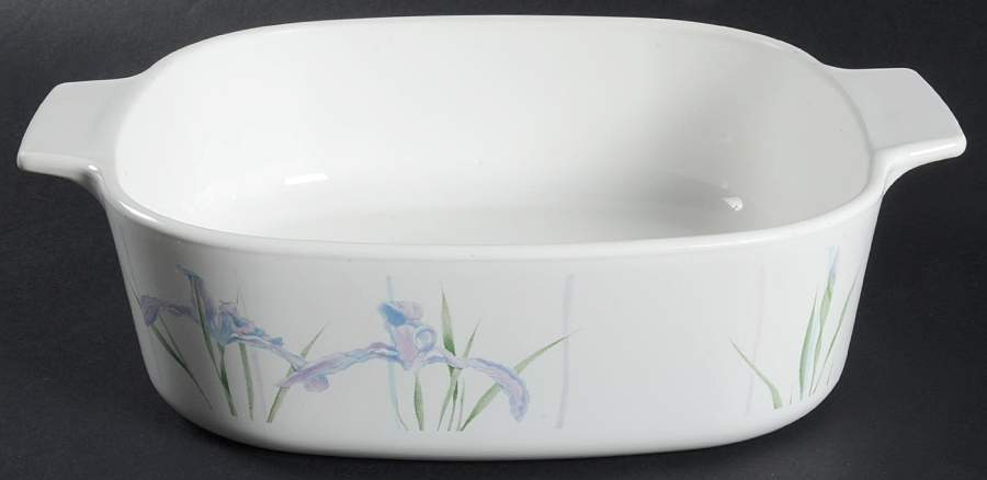 Shadow Iris (Corelle) 2 Quart Square Casserole No Lid by Corning Corelle-1
