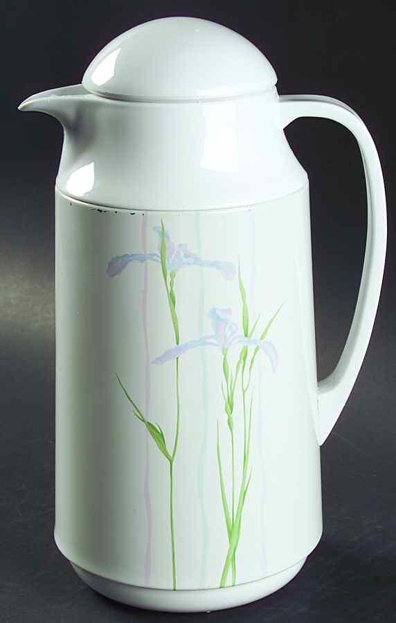 Shadow Iris (Corelle) Plastic Thermos/Carafe & Lid by Corning Corelle-1