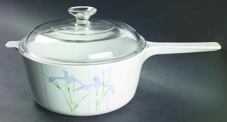 Shadow Iris (Corelle) 2.5 Qt Saucepan W/Glass Lid by Corning Corelle-1