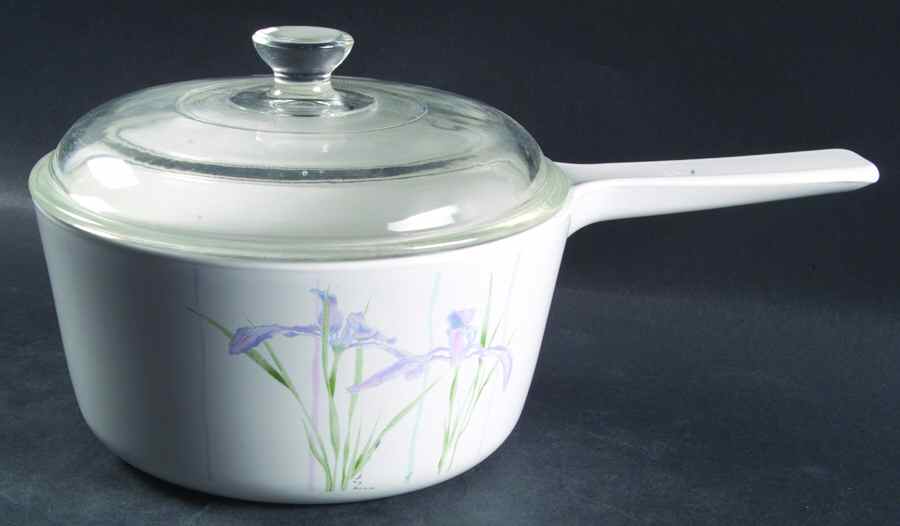 Shadow Iris (Corelle) 1.5 Qt Saucepan W/Glass Lid by Corning Corelle-1