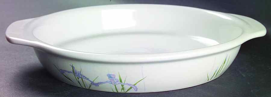 Shadow Iris (Corelle) 11" Pie Baking Plate by Corning Corelle-1