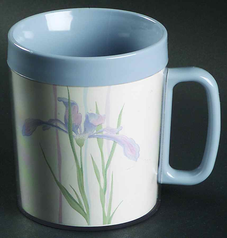 Shadow Iris (Corelle) Plastic Mug by Corning Corelle-1