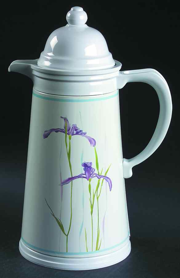 Shadow Iris (Corelle) Plastic Thermos/Carafe & Lid by Corning Corelle-1