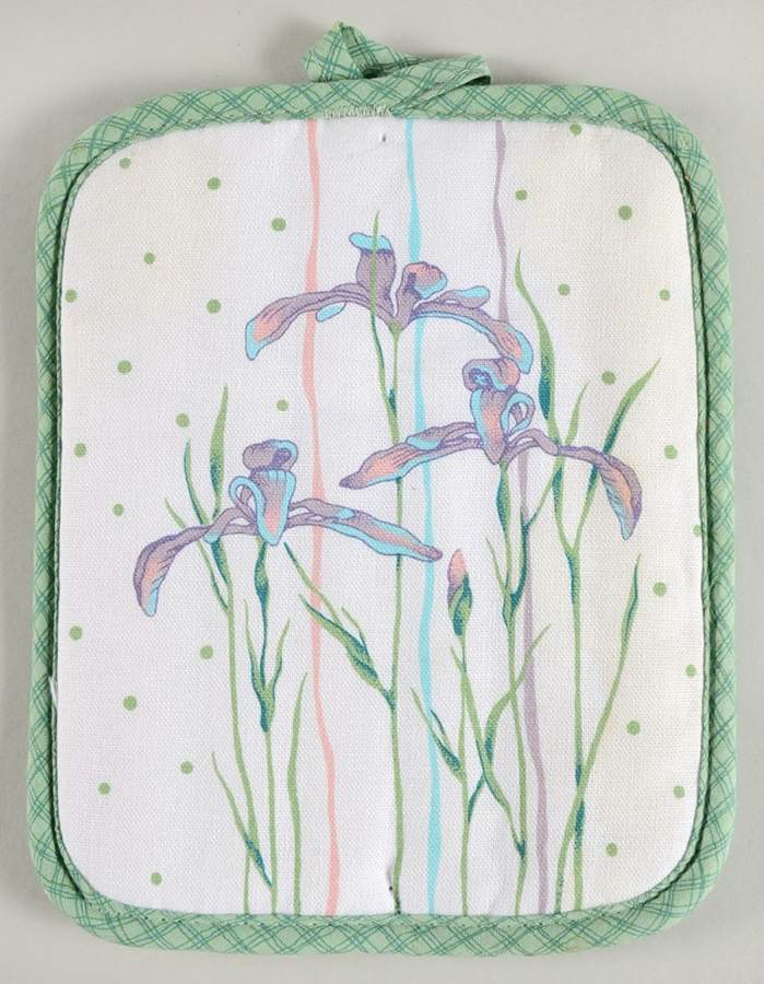 Shadow Iris (Corelle) Cloth Potholder by Corning Corelle-1
