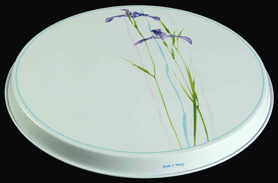 Shadow Iris (Corelle) 8" Round Individual Stove Cover by Corning Corelle-1