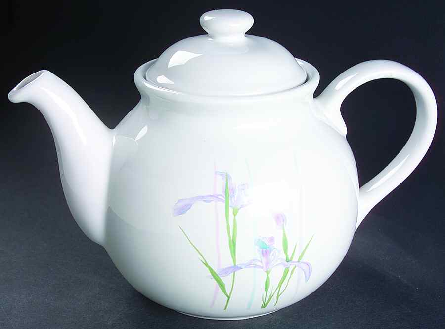 Shadow Iris (Corelle) Teapot & Lid by Corning Corelle-1