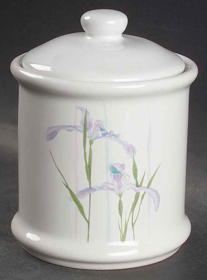 Shadow Iris (Corelle) Small Canister & Lid by Corning Corelle-1