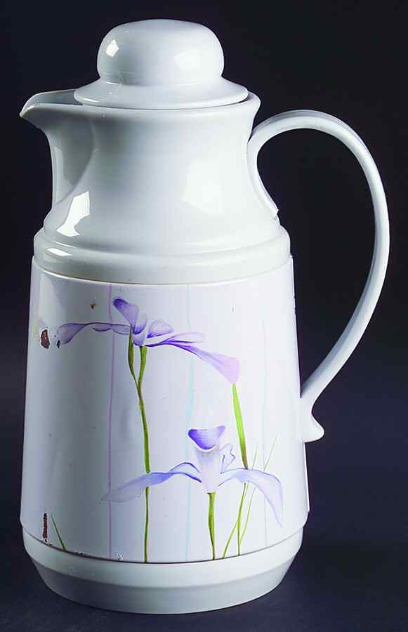 Shadow Iris (Corelle) Plastic Thermos/Carafe & Lid by Corning Corelle-1