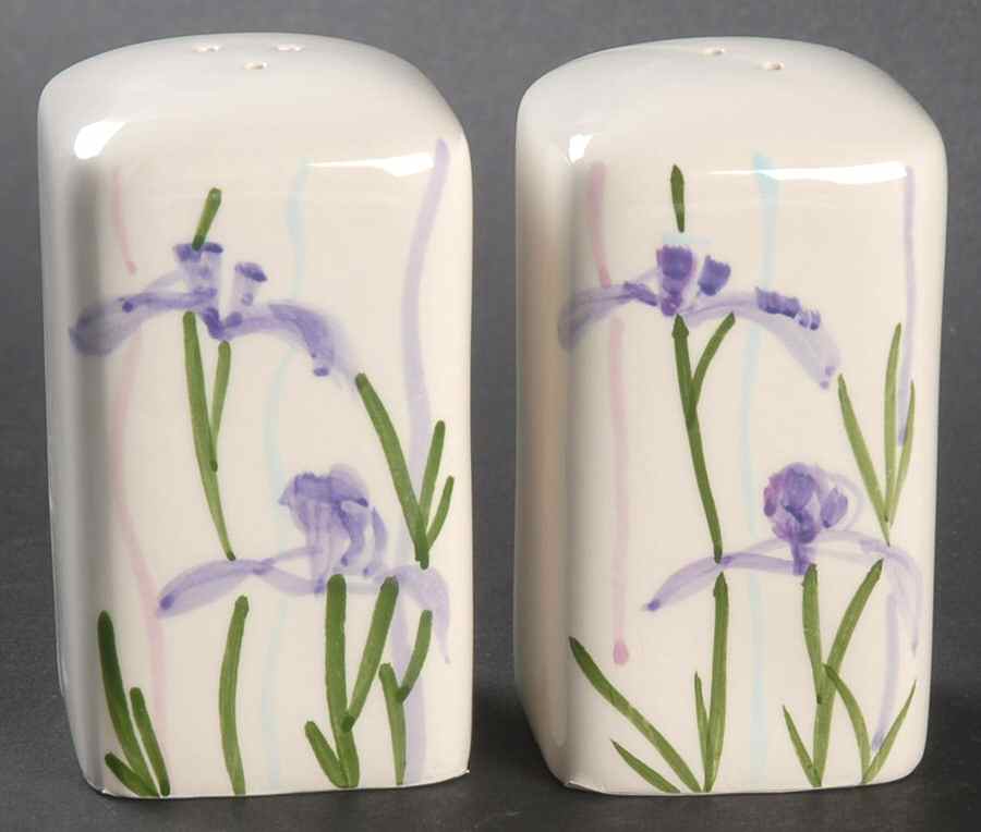 Shadow Iris (Corelle) Salt & Pepper Set by Corning Corelle-1