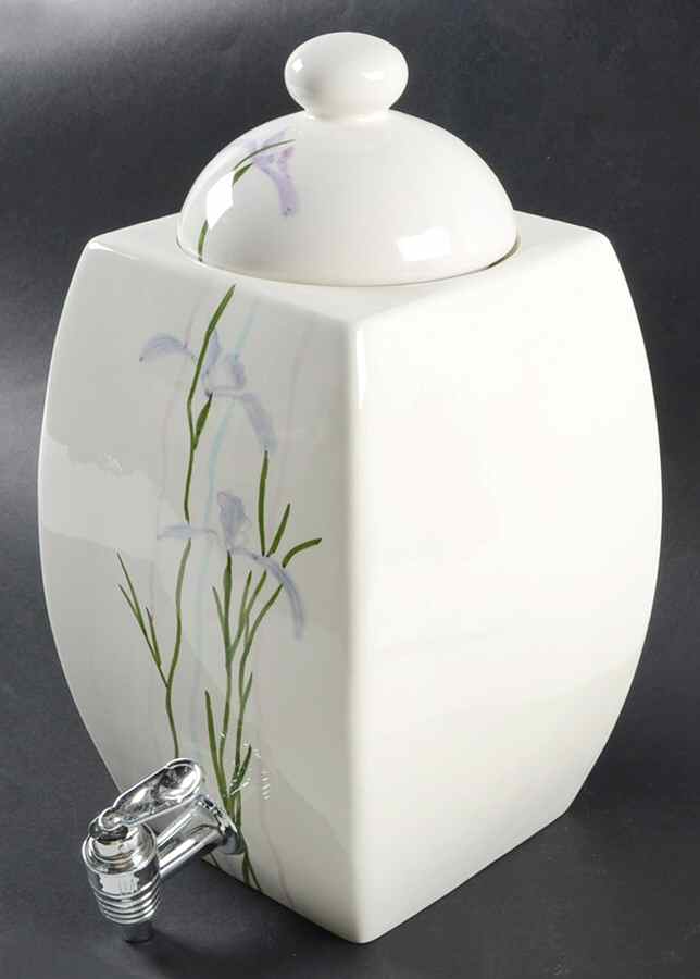 Shadow Iris (Corelle) Beverage Dispenser & Lid by Corning Corelle-1
