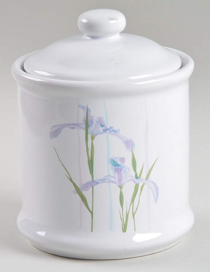 Shadow Iris (Corelle) Medium Canister & Lid by Corning Corelle-1