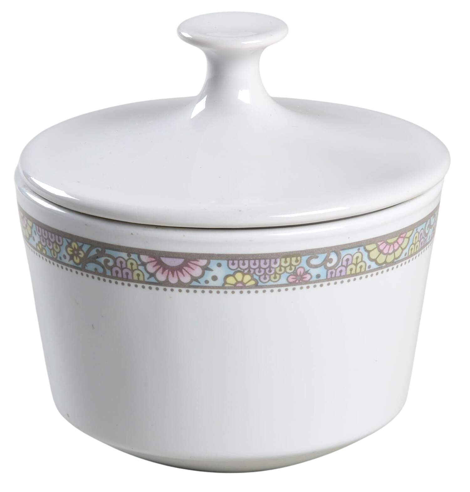 Shangri La Sugar Bowl & Lid by Corning Corelle-1