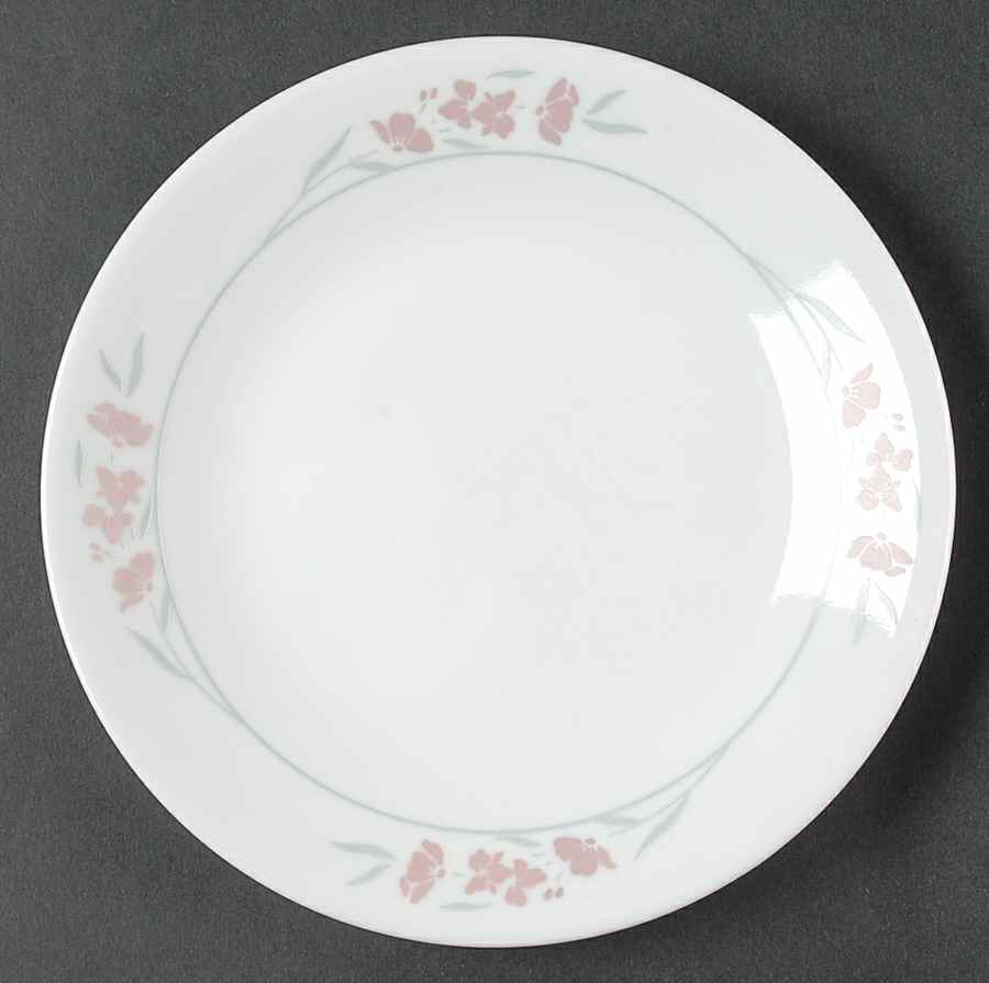Silk Blossoms (Corelle) Bread & Butter Plate by Corning Corelle-1