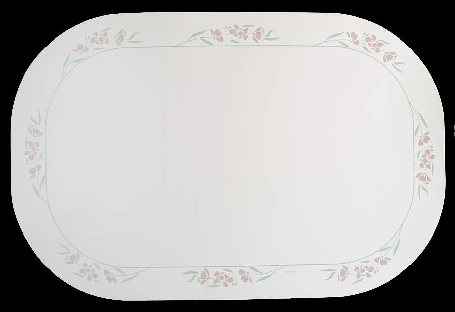 Silk Blossoms (Corelle) Reversible Vinyl Placemat by Corning Corelle-1