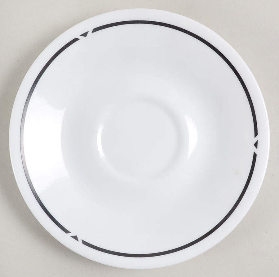 Silk and Roses (Corelle) Saucer by Corning Corelle-1