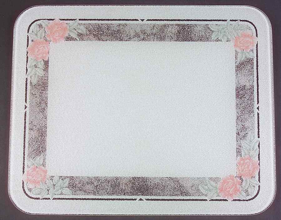 Silk and Roses (Corelle) 15" Counter Saver by Corning Corelle-1