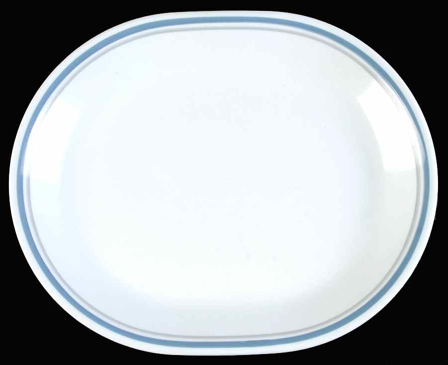 Slate (Corelle) 12" Oval Serving Platter by Corning Corelle-1