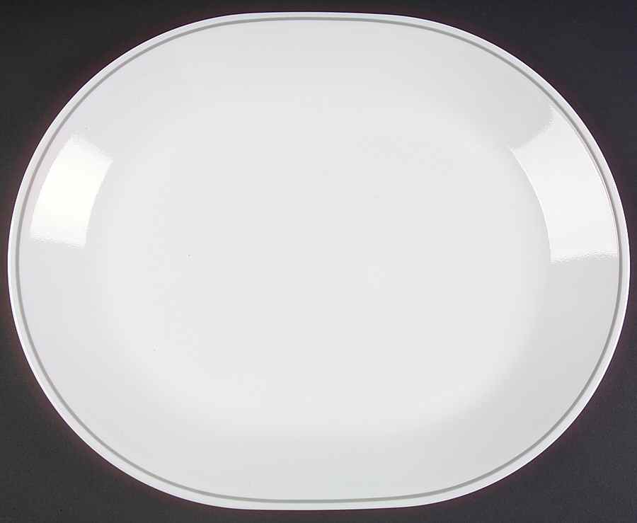 Solitary (Corelle) 12" Oval Serving Platter by Corning Corelle-1