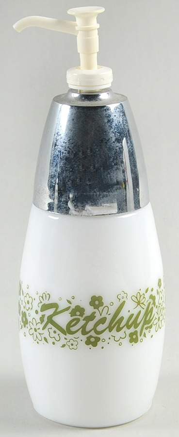 Spring Blossom (Large Flowers) Ketchup Dispenser by Corning Corelle-1
