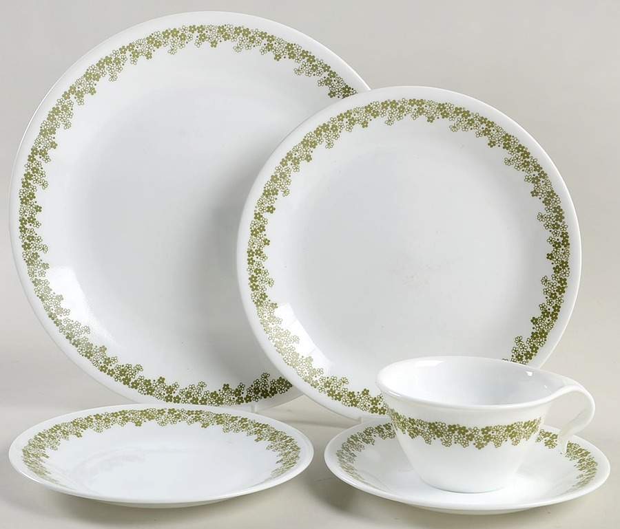 Spring Blossom (Large Flowers) 40 Piece Estate Set by Corning Corelle-1