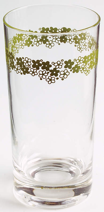 Spring Blossom (Large Flowers) 10 Oz Glassware Tumbler by Corning Corelle-1