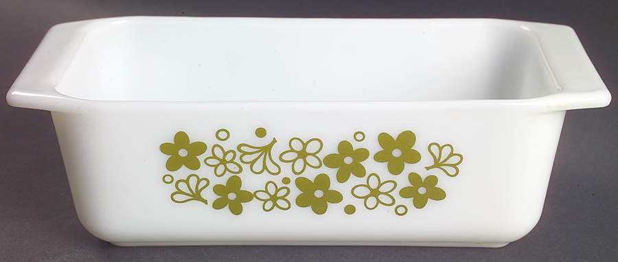 Spring Blossom (Large Flowers) Loaf Pan by Corning Corelle-1
