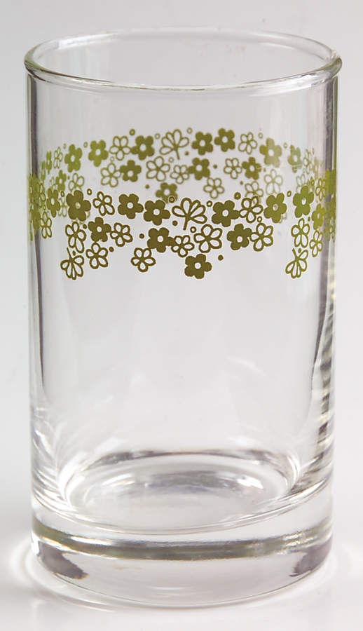 Spring Blossom (Large Flowers) 6 Oz Glassware Juice by Corning Corelle-1