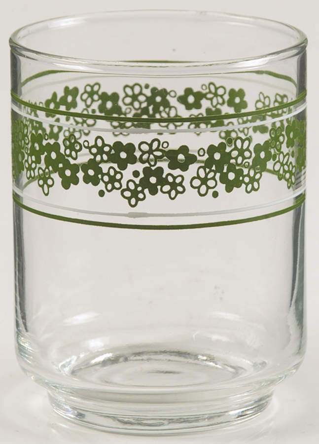 Spring Blossom (Large Flowers) 6 Oz Glassware Juice by Corning Corelle-1