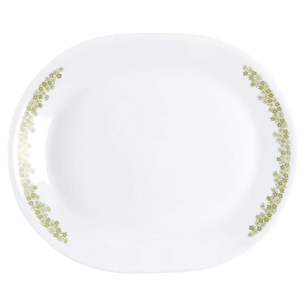 Spring Blossom (Large Flowers) 12" Oval Serving Platter by Corning Corelle-1