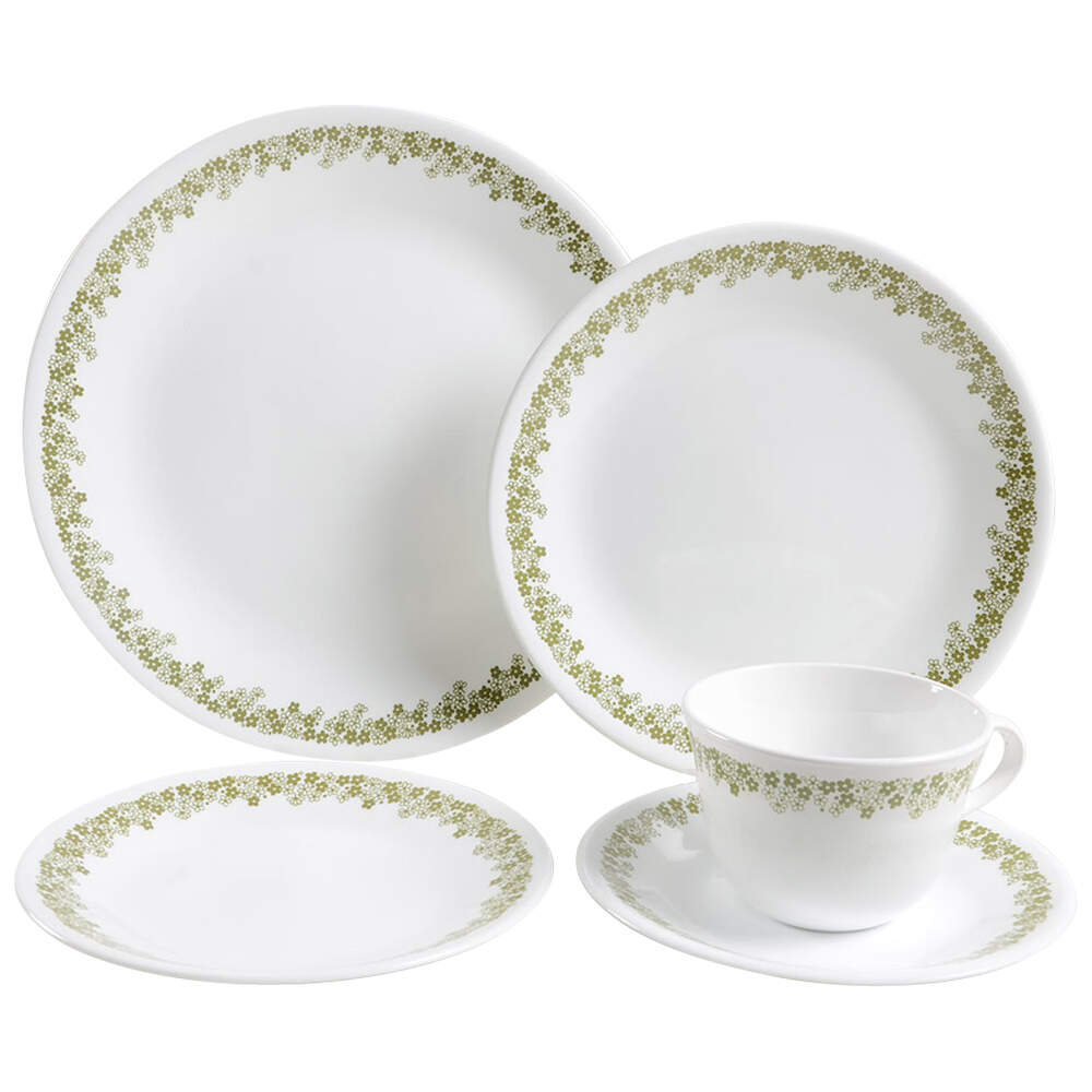 Spring Blossom (Large Flowers) 40 Piece Estate Set by Corning Corelle-1