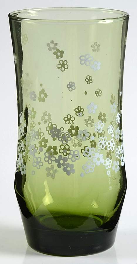 Spring Blossom (Large Flowers) 16 Oz Glassware Tumbler by Corning Corelle-1