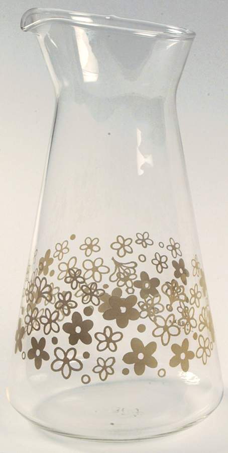 Spring Blossom (Large Flowers) Glassware Carafe, No Lid by Corning Corelle-1