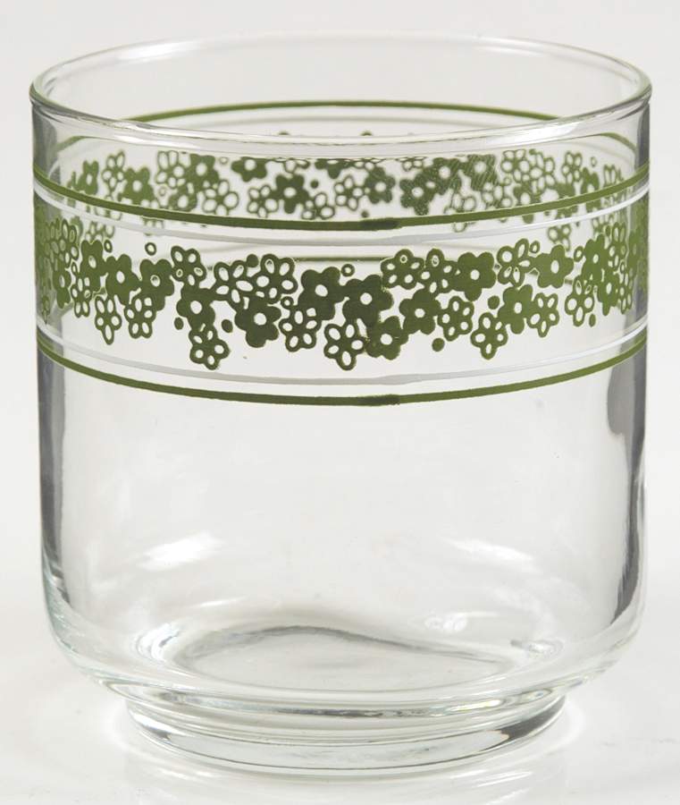 Spring Blossom (Large Flowers) 6 Oz Glassware Tumbler by Corning Corelle-1