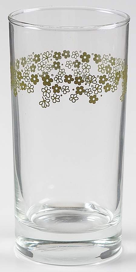 Spring Blossom (Large Flowers) 10 Oz Glassware Tumbler by Corning Corelle-1