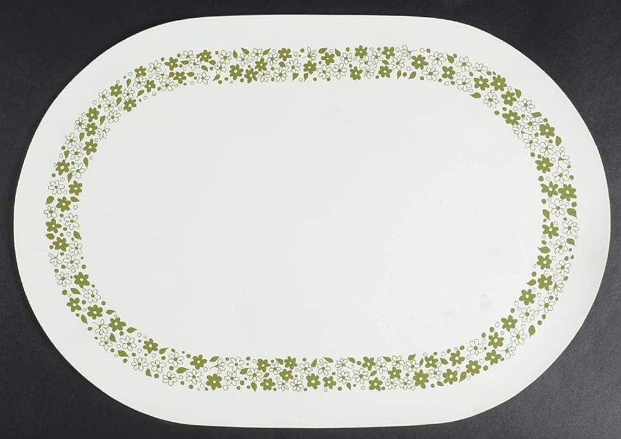 Spring Blossom (Large Flowers) Vinyl Placemat by Corning Corelle-1