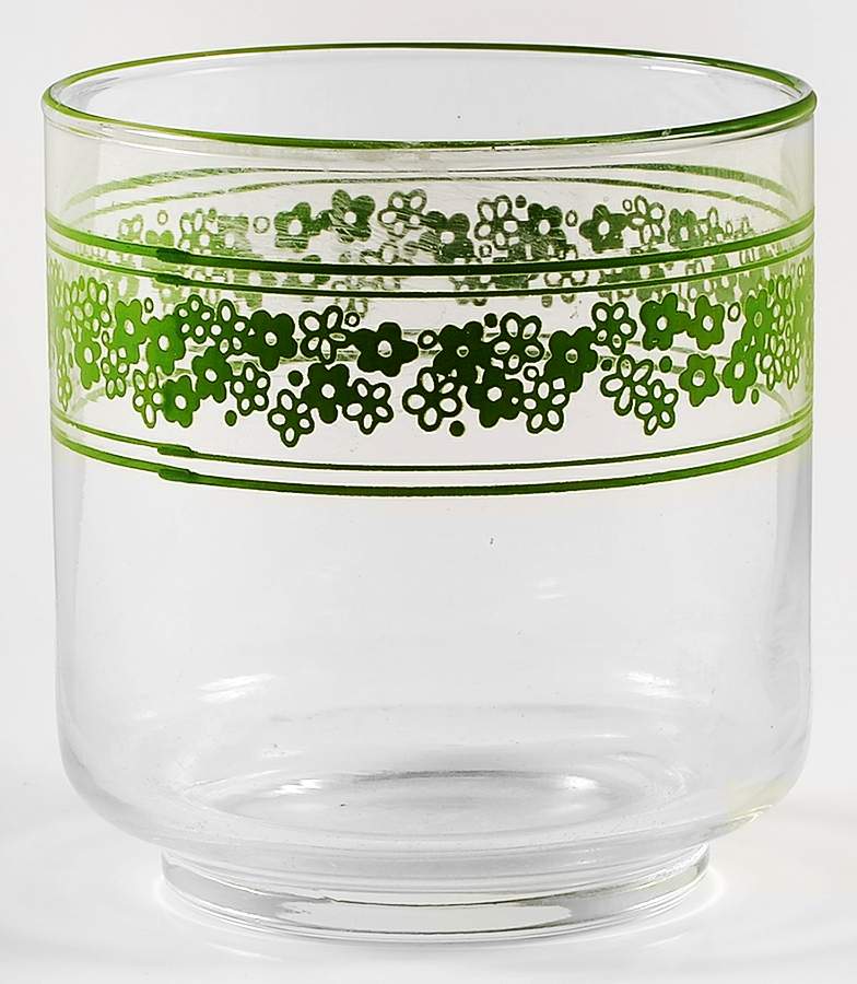 Spring Blossom (Large Flowers) 8 Oz Glassware Old Fashioned by Corning Corelle-1