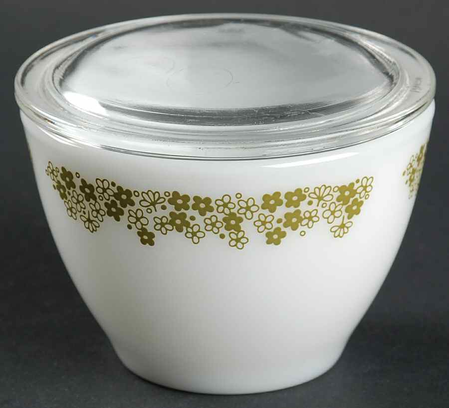 Spring Blossom (Large Flowers) Sugar Bowl & Lid by Corning Corelle-1