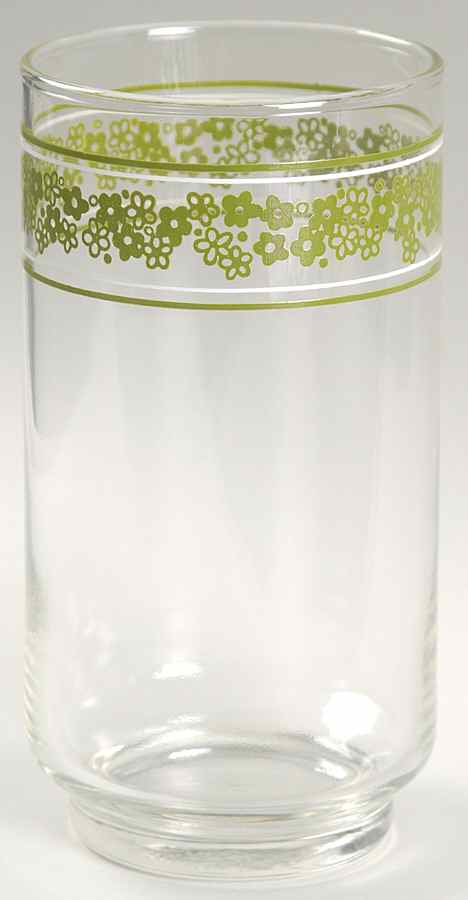 Spring Blossom (Large Flowers) 10 Oz Glassware Tumbler by Corning Corelle-1